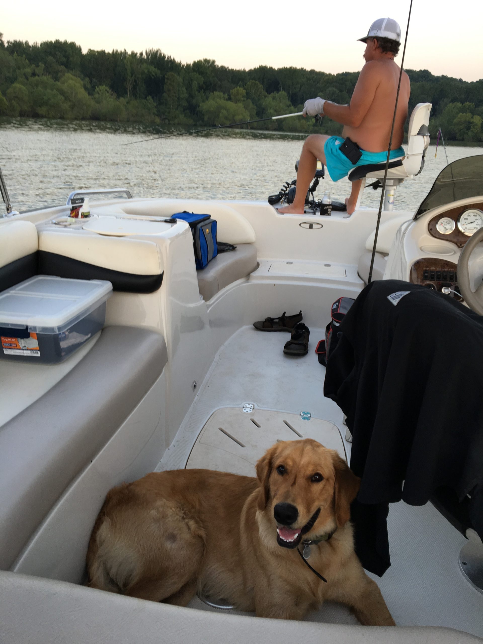 coop on the boat