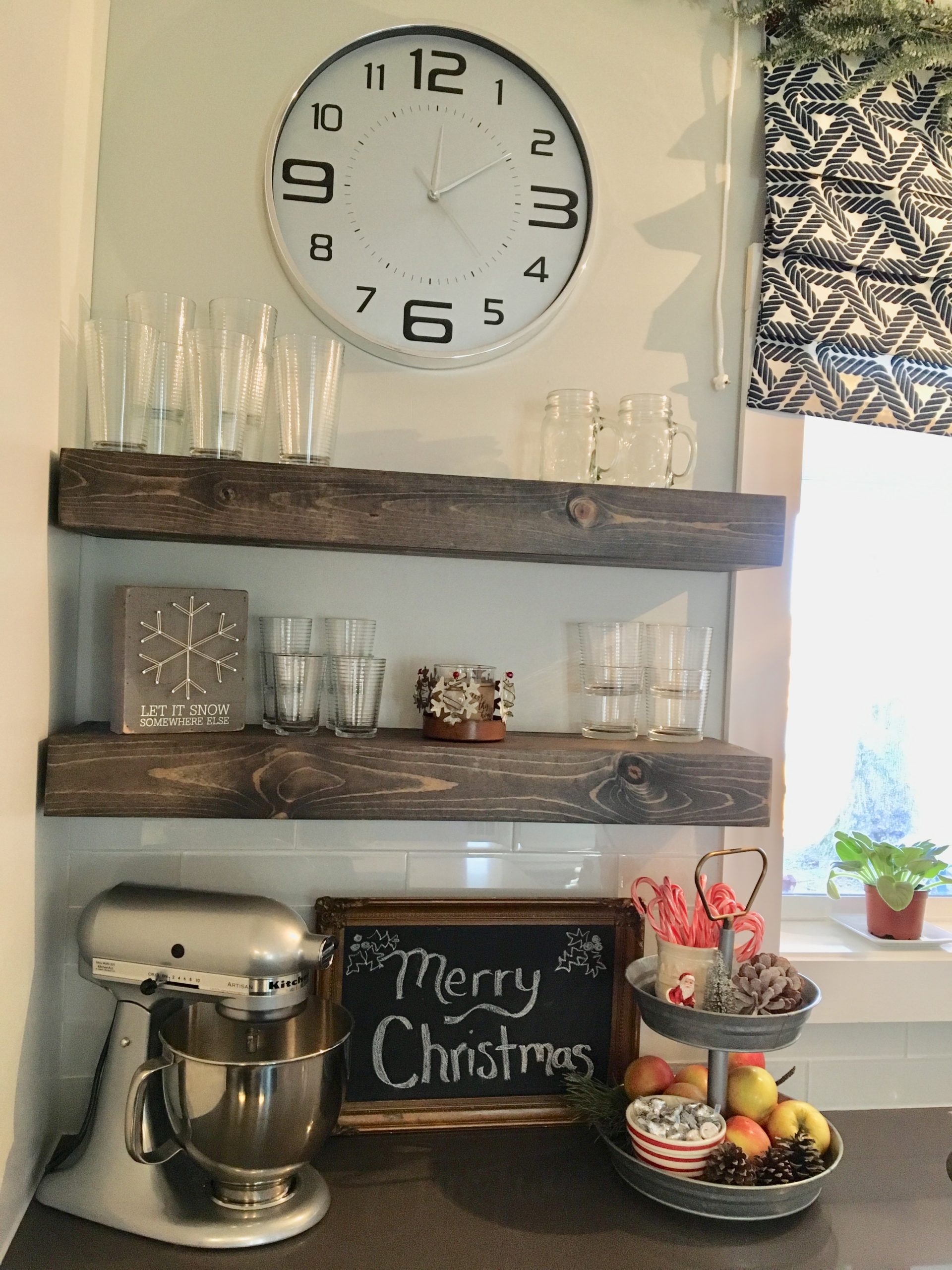 154 Periwinkle Lane kitchen floating shelves best