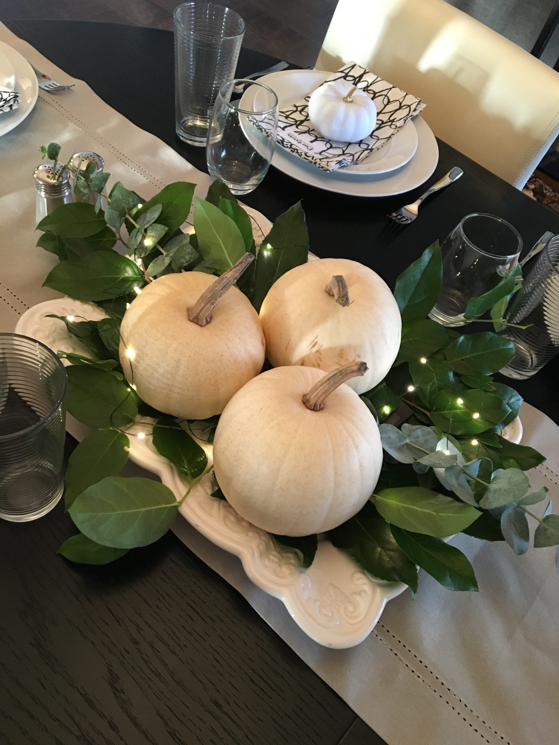 Thanksgiving 2017 table centerpeice