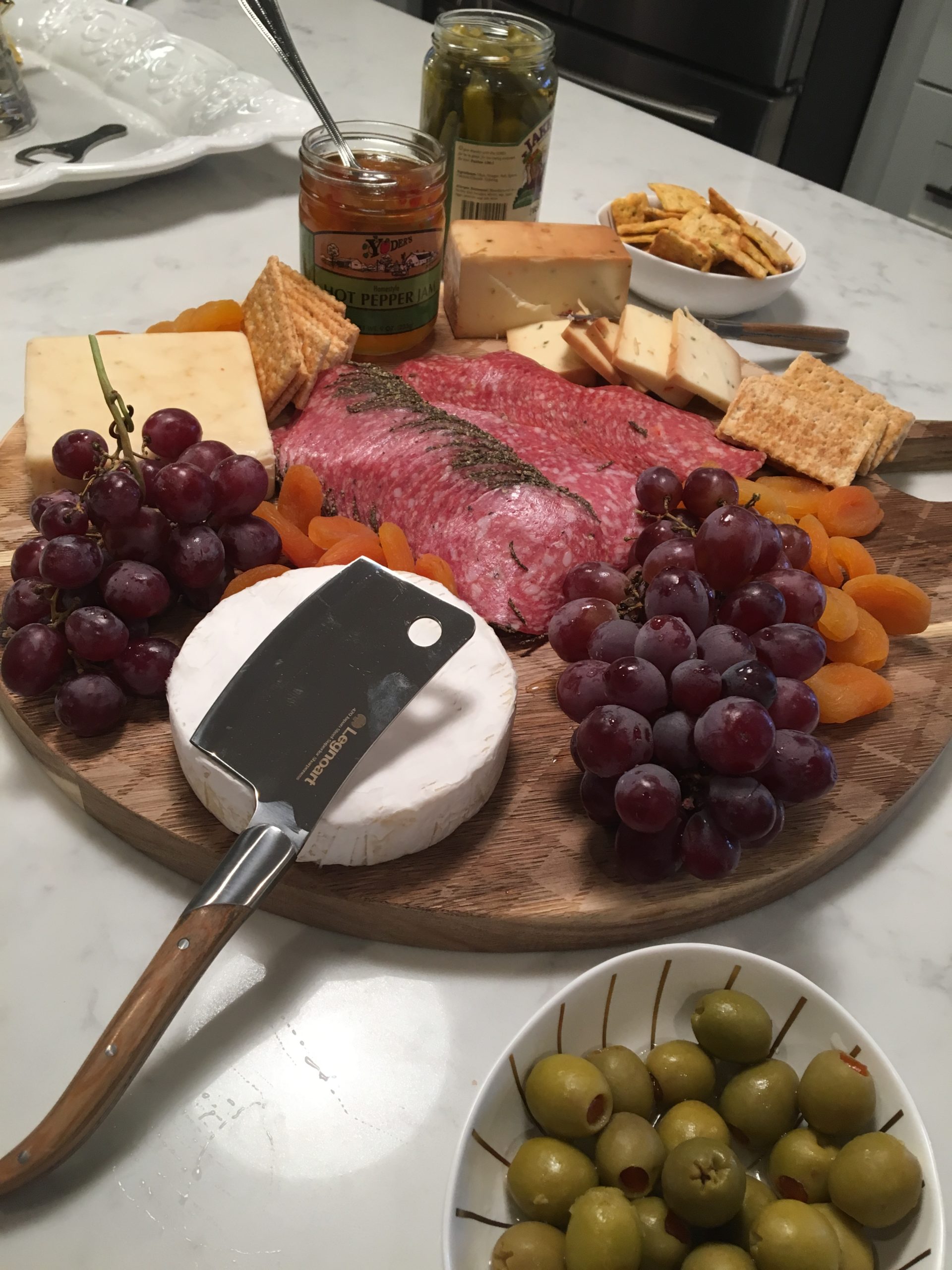 2017 Christmas Cheese board