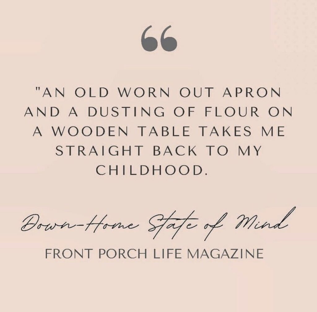 front porch life magazine quote